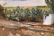 Joaquin Sorolla, Roadside grass